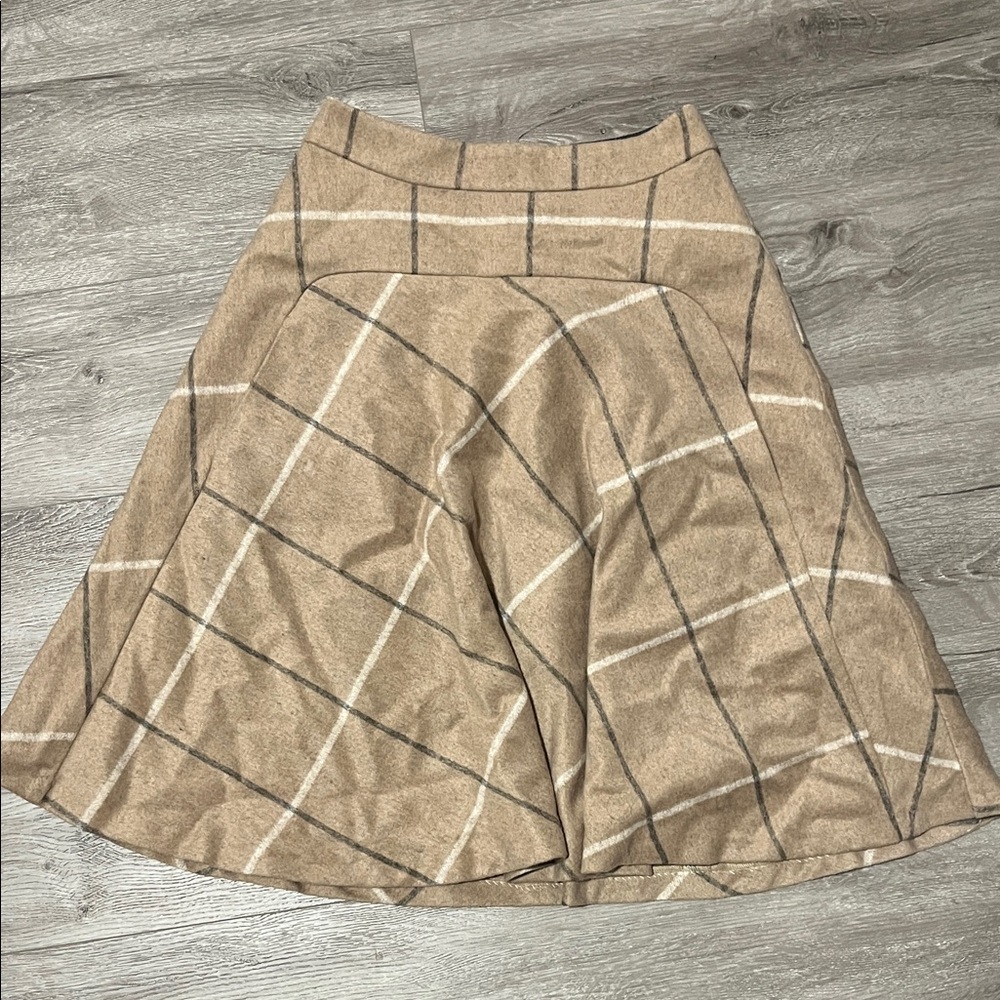 Zara Plaid Skirt with pockets
